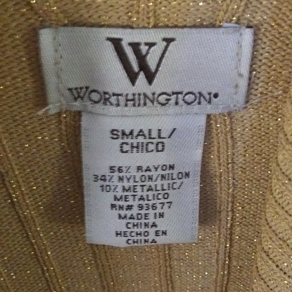 Worthington women's turtle neck sweater - Picture 2 of 3